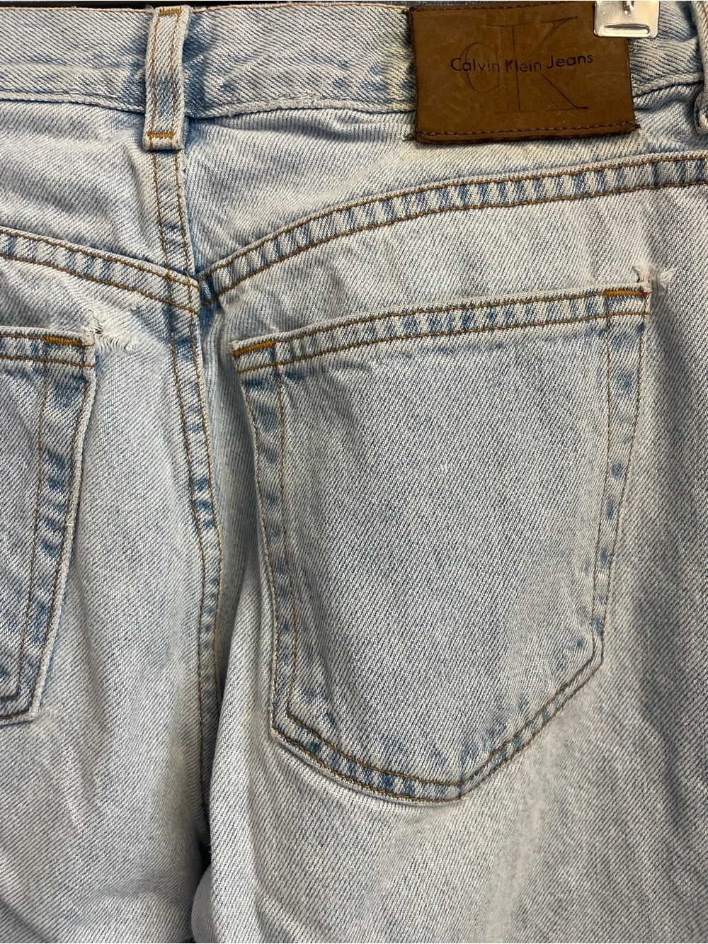 Calvin Klein vintage light wash High-Rise Straight Leg Women’s Jeans